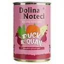 Влажный корм для собак Dolina Noteci Superfood с мясом утки и перепелки 400 г