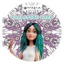 Раскраска детская Мавка Цветной круг Воздух 1842002 Фиолетовая