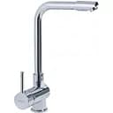 Смеситель кухонный Platinum LNC003 поворотный однорычажный из латуни серый (000034763)