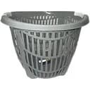Корзина Stars Plast круглая для чистой одежды 32 л серая (94132/сер)
