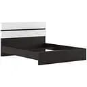 Кровать двуспальная Гербор Лайер LOZ160 без основания под матрас 160x200 см Венге магия/Ясень снежный (GRB-1187)