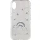 Чохол Epik TPU+Glass Aurora Space для Apple iPhone XS Max 6.5 Райдуга