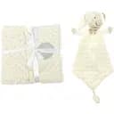 Плед с игрушкой-одеялом Interbaby Bubble Dou-Dou Bear Beige 110х80 см (8100219)