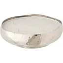 Свеча J-line ароматическая  в металлической серебряной шкатулке аромат апельсин земляника гардения диаметр 20 см  Бельгия (16139)