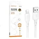 USB-кабель Borofone BX113 Silicone Lightning 1 м білий