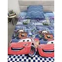 Комплект постільної білизни Ecotton Комфорт 4435 Машинки бязь полуторний (23225)