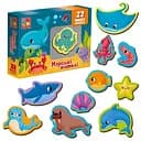 Набір магнітів Vladi Toys Морські жителі, 22 шт. (VT3106-27)