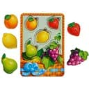 Настольная развивающая игра Корзина с фруктами-2 Ubumblebees (ПСФ045) PSF045 сортер-вкладыш