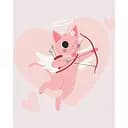 Набор для росписи ArtCraft Хвостатый Купидон 40х50 см (16515-AC)