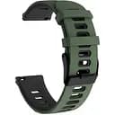 Силиконовый ремешок Rage для Huawei Honor GS GS Pro Magic Watch 1 Magic Watch 2 Watch Dream - темно-зелено-чорный ширина крепления 22мм Watchbands (W25-1WB26774712)