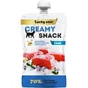 Ласощі для котів Lucky Star Пюре лагідне з м`якоті тихоокеанського тунця та креветок 85 г