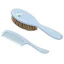 Щітка та гребінець для волосся BabyOno, блакитна (567/04)