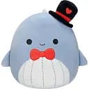 М'яка іграшка Squishmallows Синій Кит Самір 13 см (SQVA00806)