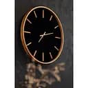 Настінний годинник J-line дерев'яний зі склом 80 см (15195)