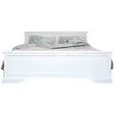 Ліжко двоспальне Гербор Клео 160 без основи під матрац 160x200 см Білий (GRB-1179)