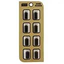 Переходник Type-C/Lightning в упаковке 8 шт.