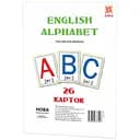 Большие обучающие карты Zirka Буквы английские А 5 200х150 мм 72949  