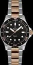 Часы Atlantic Mariner Quartz Wave Black Bicolor Rose Gold 81376.43.69R