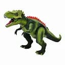 Інтерактивний динозавр MF226 з ходьбою, звуком, світлом і ефектом диму зелений