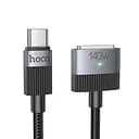 Кабель PD Hoco U141 Magnetic charging cable Type-C to Mag3, 140W (28V/5A) 1.8m чорний деф.пак