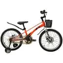Велосипед Profi MB 18OXIC Neon Orange от 4 до 7 лет пластиковые крылья дополнительные колеса18" оранжевый
