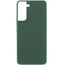 Чохол Silicone Cover Lakshmi (AAA) для Samsung Galaxy S21 FE Зелений / Cyprus Green