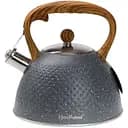 Чайник Haus Roland зі свистком 3 л сірий