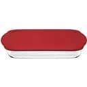 Форма для запекания Borcam 34х19 см с пластиковой крышкой 1.95 л (59006)