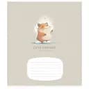 Зошит учнівський Школярик Cute friends 012-3292K-4 в клітинку 12 аркушів