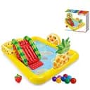 Детский игровой центр Intex 57158 Веселый фрукт с горкой 244 x 191 x 91 см 493 л