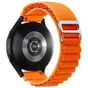 Ремінець для Samsung Gear S3 Classic - помаранчевий Watchbands NormalCloth Wave ширина кріплення 22мм нейлоновий (W22-6WB23211721)