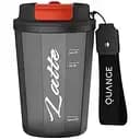 Склянка з кришкою Xiaomi Quange Tritan Coffee Cup 400 мл чорна (6972229764695)