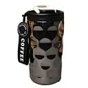 Термочашка для кави та чаю з дисплеєм температури 410 мл чорна (BC-0376)