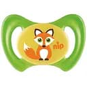 Пустышка Nip Miss Denti №2 Лис, силиконовая, 5-13 мес., зеленый (31801)