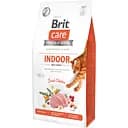 Сухой корм для котов, живущих в помещении Brit Care Cat GF Indoor Anti-stress с курицей 7 кг