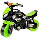 Толокар Technok Toys Мотоцикл 5774, черный и зеленый, со световыми и звуковыми эффектами