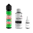 Набір компонентів для самозамісу органічної заправки Juni Kiwi Stawberry 60 мл 0-3 мг Ківі Полуниця Кислинка Холод (11998)