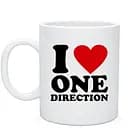 Кружка GeekLand I love One Direction CP 04.121 330 мл белая