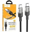 USB cable Hoco U129 Type-C/Type-C PD60W 1 м