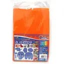 Фетр HARD, 170 г/м², 1.2 мм, Оранжевый, А4, 10 шт. в упаковке