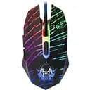 Мышь Defender Dark Agent GM-590L черная USB оптическая 1200-7200 dpi 60 IPS подсветка 5 кнопок 1.5 м