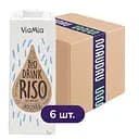 Упаковка органічного рисового напою Via Mia з фундуком 6 л (1 л x 6 шт.)