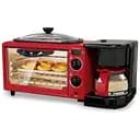 Електрична духовка 3 в 1 RAF RAF MD.252 духова шафа, кавоварка, сковорода - машина для сніданку 1250 Вт