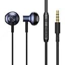 Навушники Baseus Encok 3.5mm Wired Earphone H19 чорні
