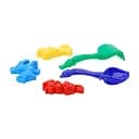 Песочный набор Колокольчик №4, лопатка, грабли, 3 паски, ДС