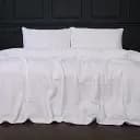 Комплект постільної білизни MirSon Arrowline White 110х140 см білий (2200010671117)