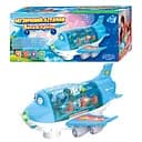 Самолетик WToys, звук на украинском языке, песня, подсветка, подвижная фигурка