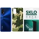 Захисна плівка SKLO Back тил Camo для Realme X7 Pro Зелений / Army Green