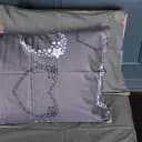 Наволочка MirSon Сатин 22-1389 Loving Hearts 40х40 см сіра (2200010563535)