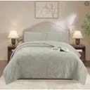 Покривало Soho Velvet Vip Romb Ivory 220x240 см сіре (A120125)